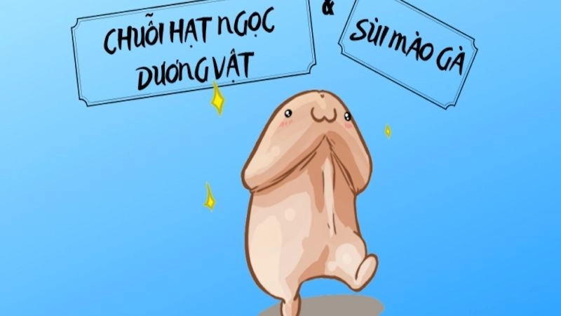 Phân biệt hạt ngọc dương vật với sùi mào gà