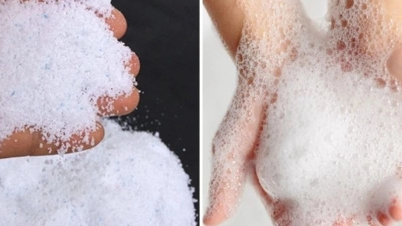 sử dụng xà phòng cũng là một trong những cách tự nhiên và an toàn