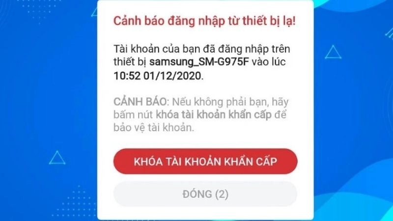 Dấu hiệu nhận biết tài khoản Zalo bị hack