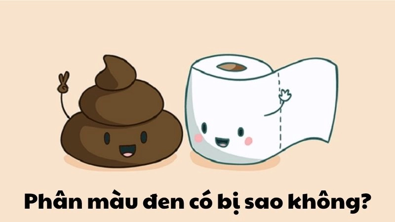 Phân màu đen có bị sao không và những dấu hiệu nguy hiểm