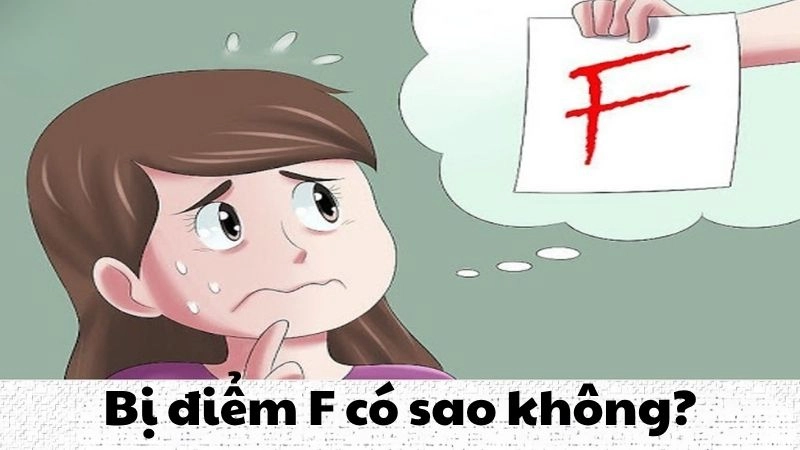 Bị điểm F có sao không nếu muốn tốt nghiệp đúng hạn