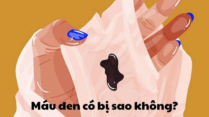 Máu đen có bị sao không - Dấu hiệu cảnh báo sức khỏe