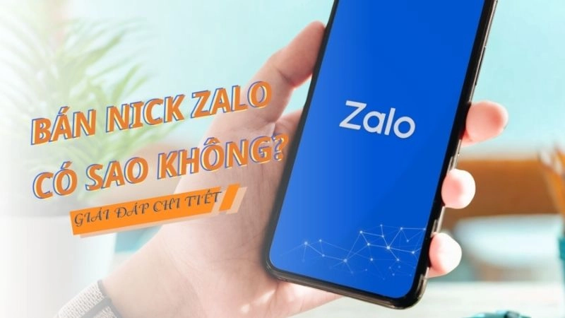 Bán Zalo có bị sao không và có bị pháp luật xử lý không