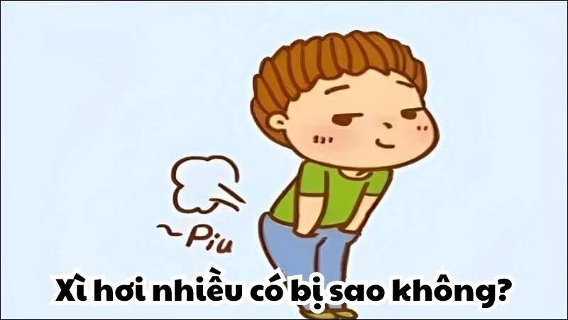 Xì hơi nhiều có bị sao không và cách cải thiện hiệu quả
