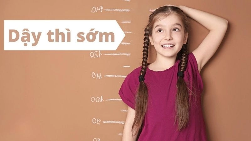 Dậy thì sớm là tình trạng trẻ xuất hiện các dấu hiệu trưởng thành về mặt thể chất quá sớm