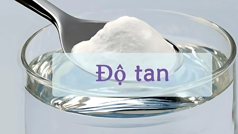 Cách phân biệt muối tan và muối không tan