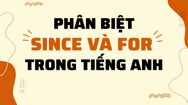 Since và for là gì? Giải thích khái niệm rõ ràng và dễ hiểu