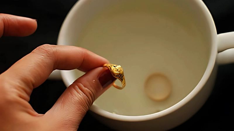 Thử hóa chất và từ tính nhận biết vàng thật với đồng
