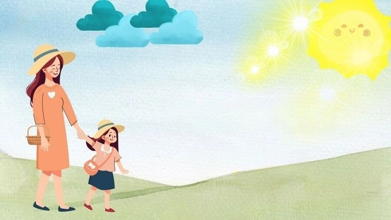 Câu đố ông mặt trời giúp trẻ nhận biết thiên nhiên