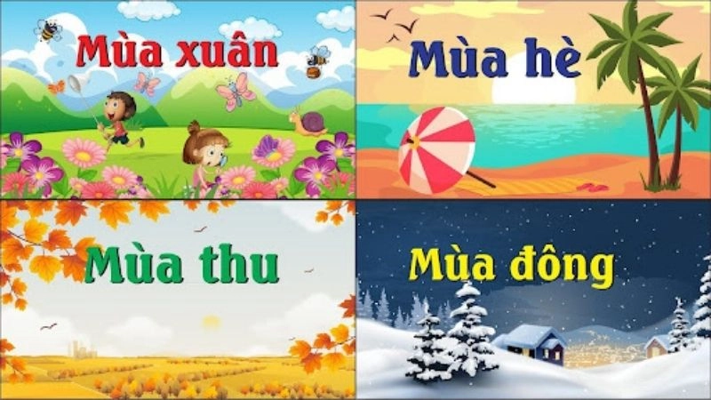 Bộ sưu tập câu đố về 4 mùa hay nhất khiến bạn không ngờ tới
