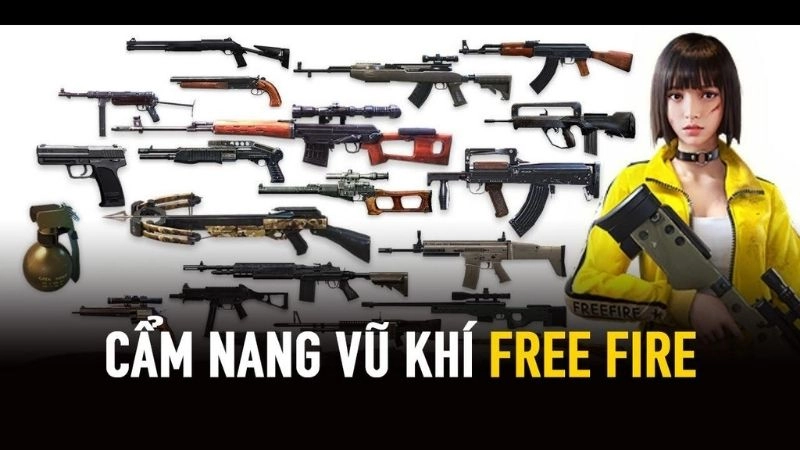 Đố súng trong Free Fire khó nhằn nhất ai dám thử sức?