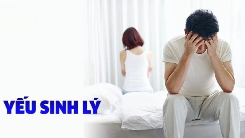 Yếu sinh lý là khái niệm chỉ tình trạng suy giảm chức năng tình dục của nam giới