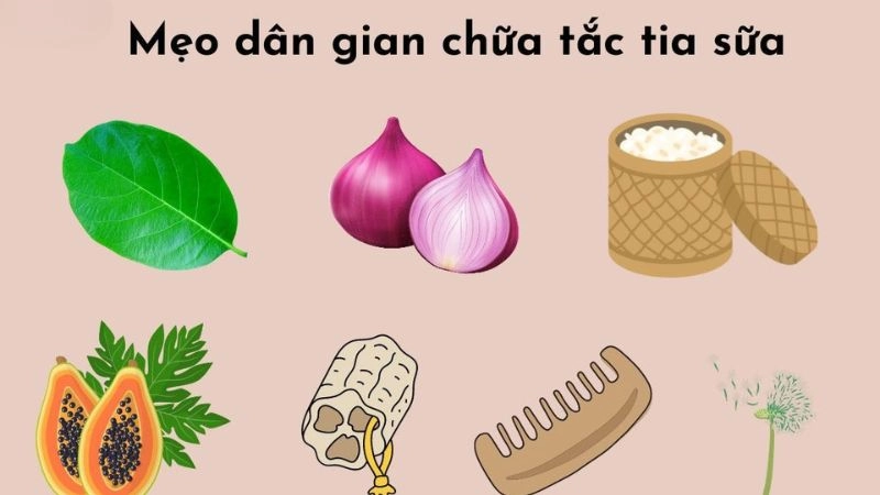 Bật mí mẹo dân gian chữa tắc tia sữa an toàn hiệu quả