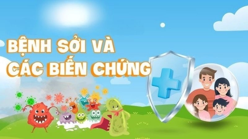 Tác hại của bệnh sởi nên được cảnh báo 