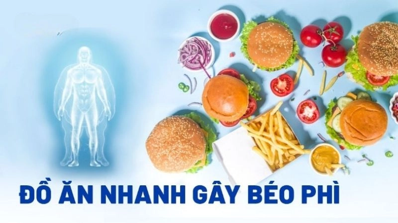 Tác hại của đồ ăn nhanh gây béo phì tăng cao