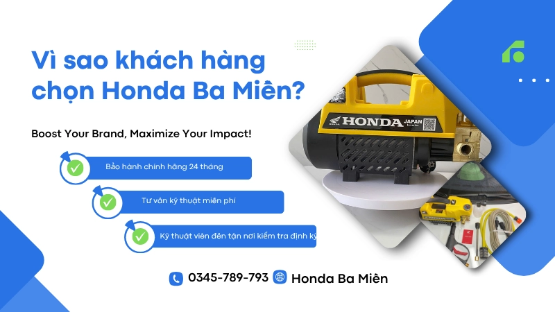 Vì sao khách hàng chọn Honda Ba Miền thay vì cửa hàng nhỏ lẻ