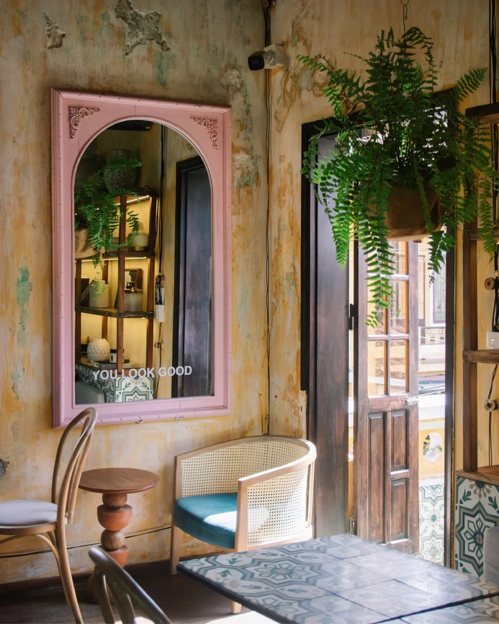 Sơ đồ kiến trúc nhà cổ Hội An thể hiện không gian nhà hình ống