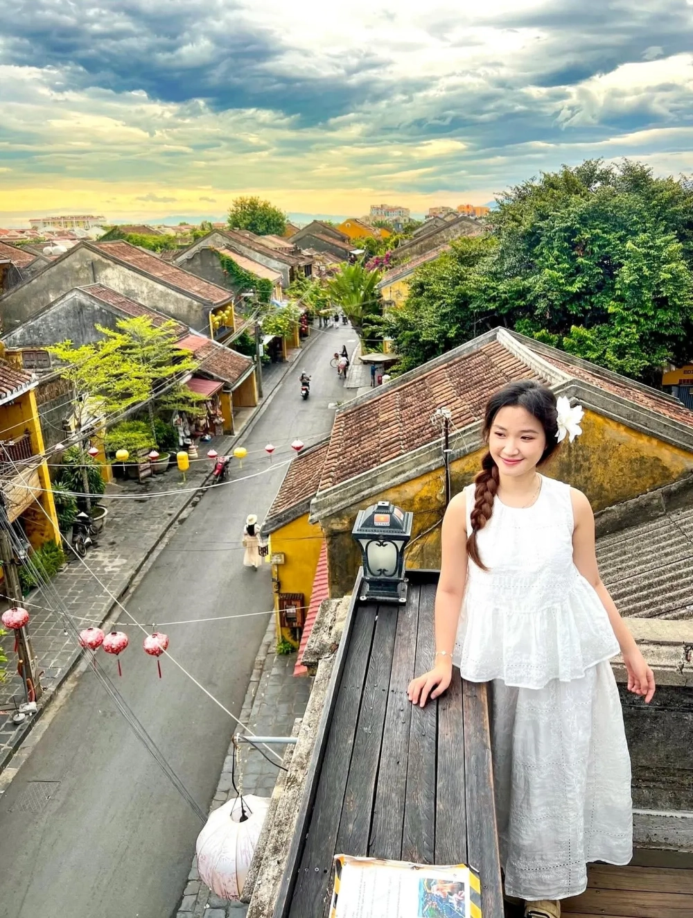 Kiến trúc nhà cổ Hội An sân trời thoáng đãng đón nắng