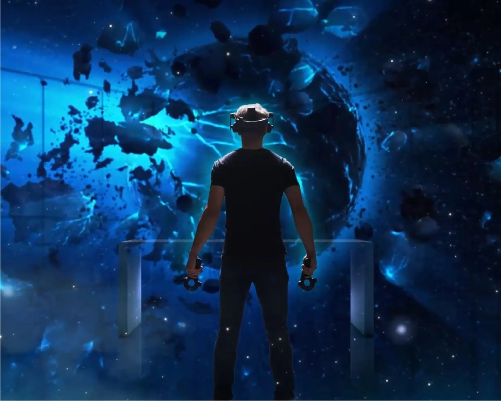 Hình ảnh kính thực tế ảo cao cấp dành cho game thủ chuyên nghiệp