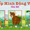 Khám phá Thế giới Động vật qua Trò chơi Ghép hình cho Bé