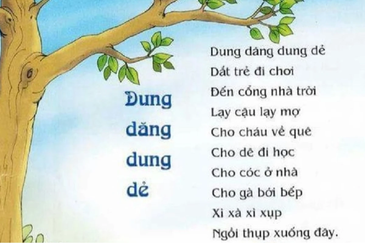 Giáo án Đồng dao Dung Dăng Dung Dẻ: Lời Bài Hát, Ý Nghĩa và Cách Chơi