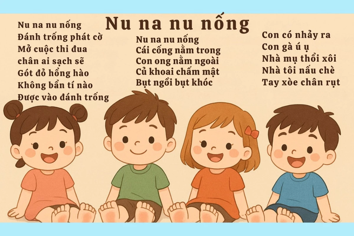 Khám phá bài đồng dao Nu na nu nống đầy hấp dẫn