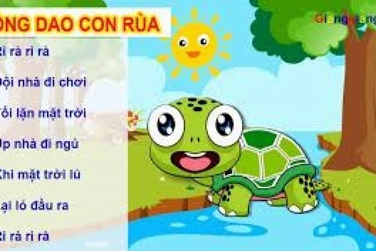 Khám phá đồng dao con rùa: Lời ru tuổi thơ và bài học ý nghĩa