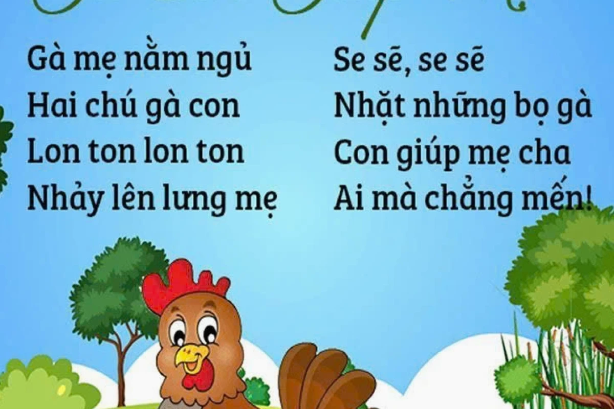 Khám Phá Đồng Dao Gà Con Giúp Mẹ: Ý Nghĩa và Lời Bài Hát Cho Bé