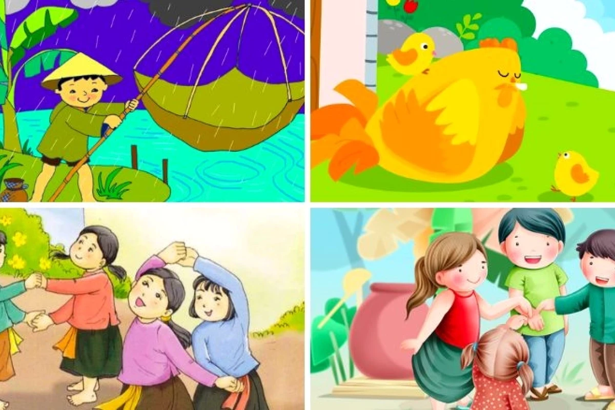 Khám phá đồng dao về bản thân cho bé vui học và phát triển