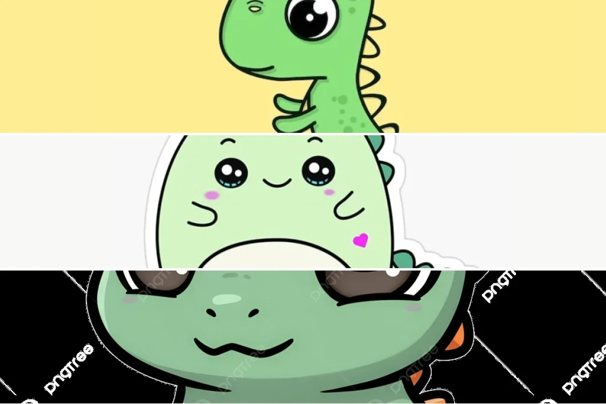 Những mẫu ảnh chibi khủng long đáng yêu đẹp nhất 2026