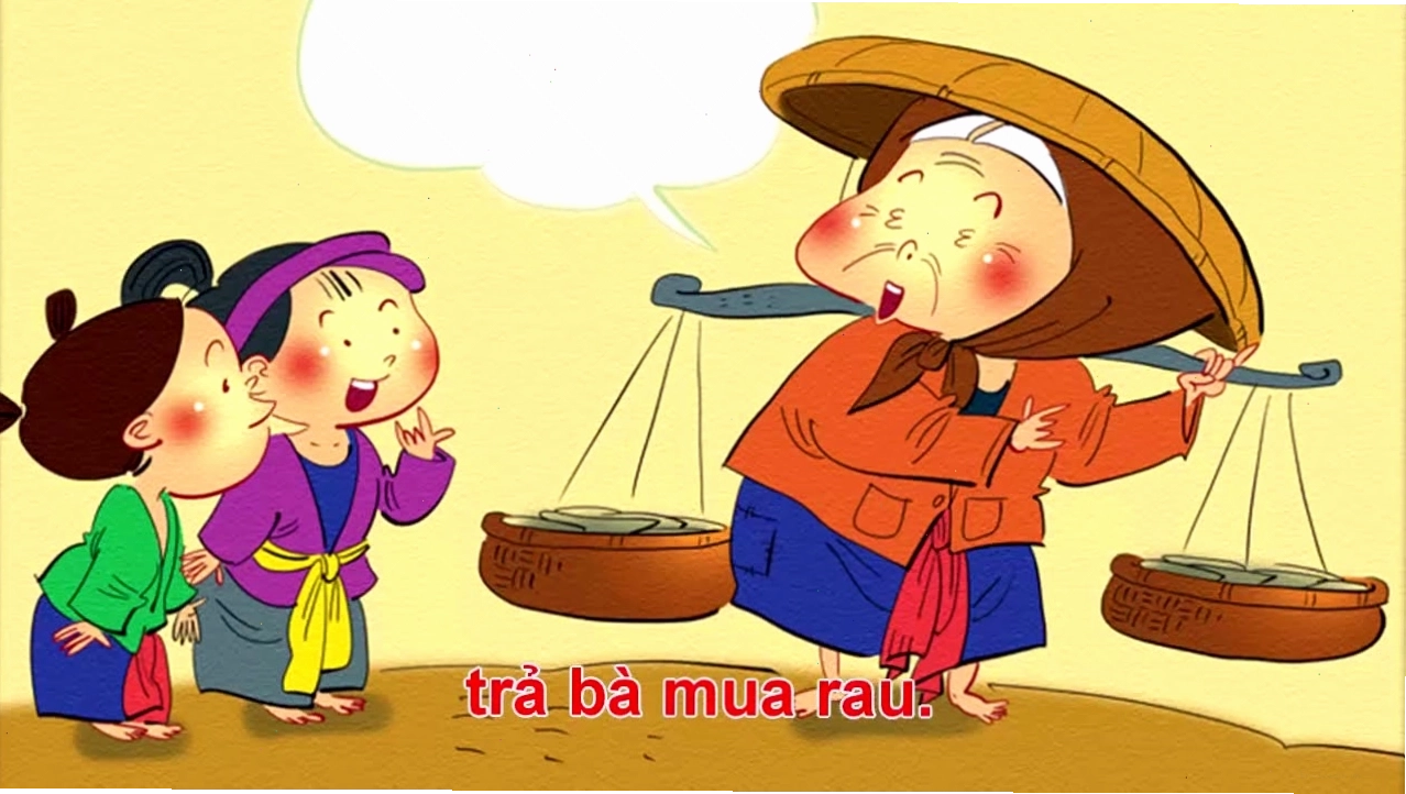 Bà Còng Đi Chợ Trời Mưa