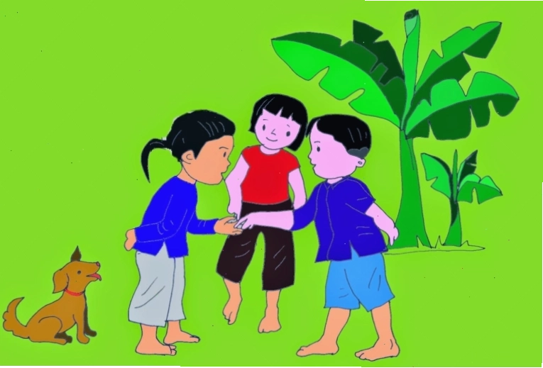 Bé chơi trò chi chi chành chành