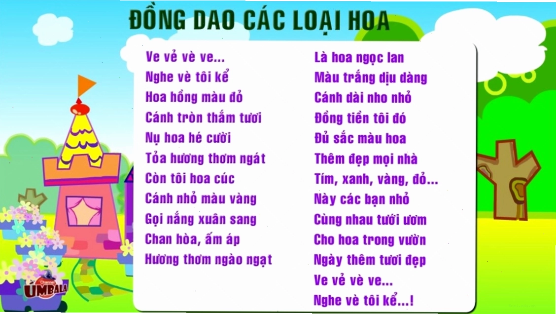 Bé gái vui đùa giữa vườn hoa đầy màu sắc