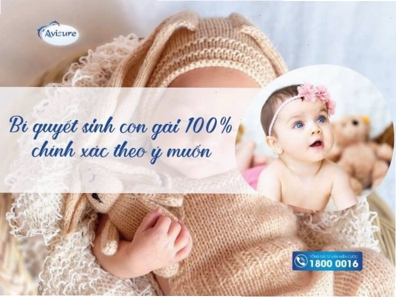 Bí quyết sinh con gái 100% chính xác theo ý muốn từ kinh nghiệm dân gian