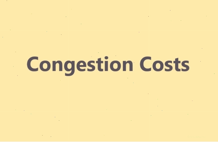 Biển báo phí tắc nghẽn giao thông congestion charge tại London