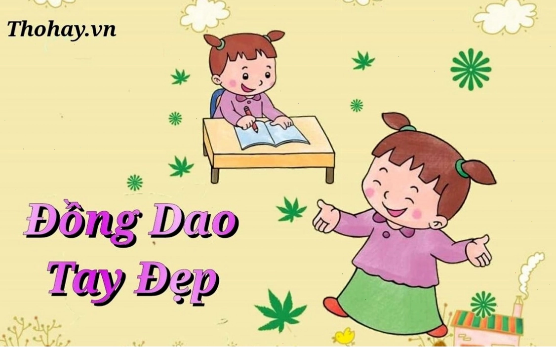 Các hoạt động của đôi bàn tay được minh họa qua tranh vẽ