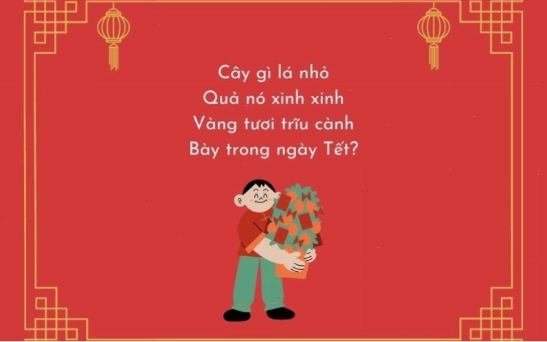 Câu đố vui về ngày Tết cổ truyền Việt Nam