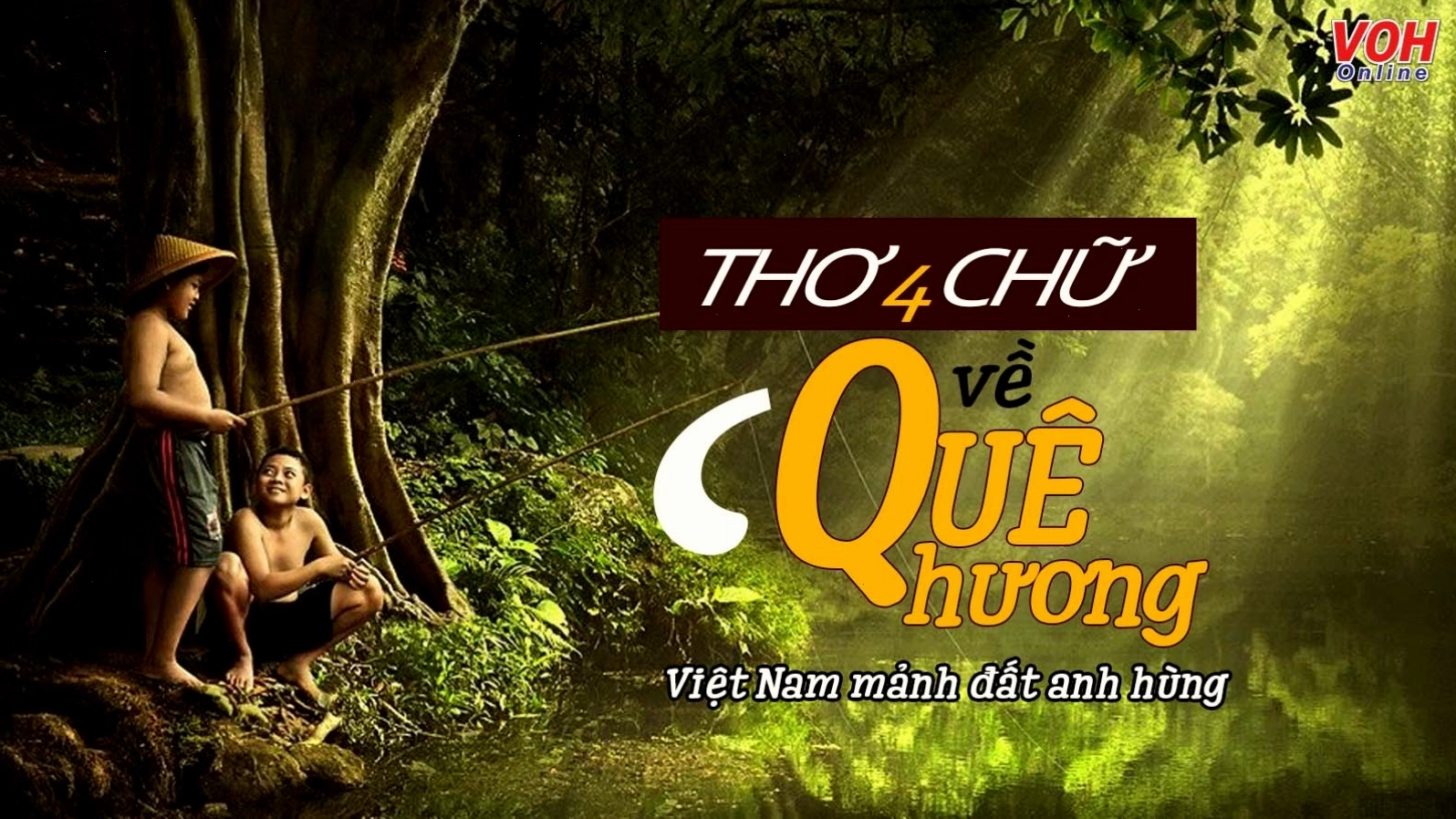 Cây cầu trên sông Đồng Tháp