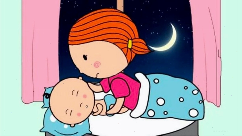 Chị đang ru em ngủ với bài đồng dao Chị ru em