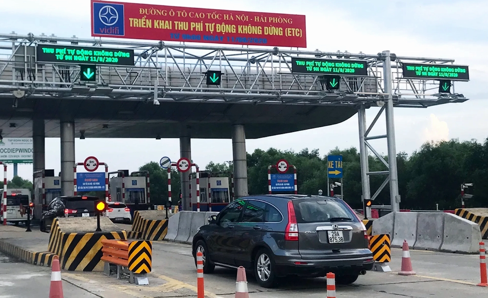 Danh sách các trạm thu phí VETC hỗ trợ làn hỗn hợp