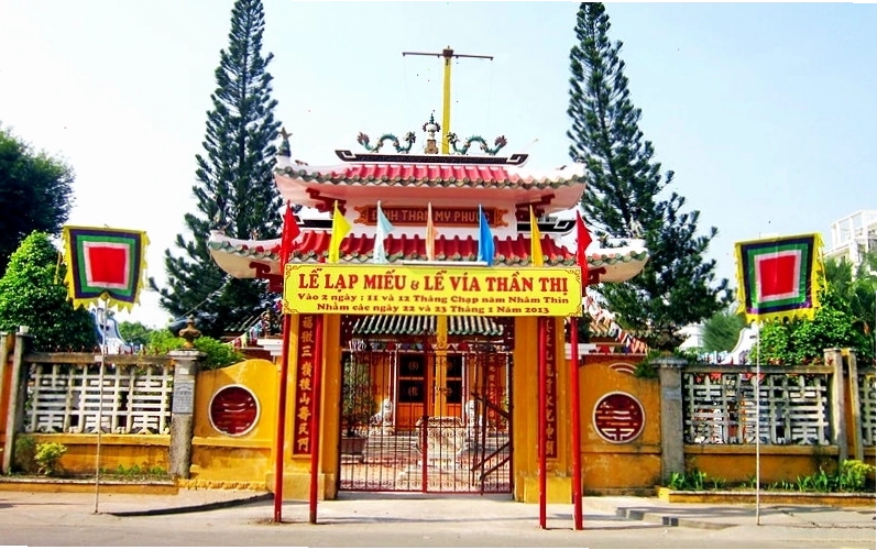 Đình Mỹ Phước Long Xuyên, một công trình kiến trúc cổ