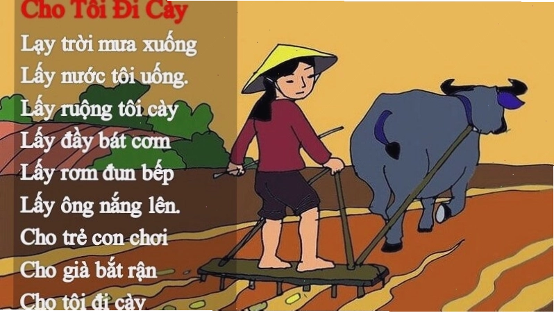 Đồng dao Cho tôi đi cày