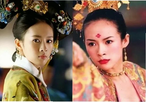 Đồng Dao và Chương Tử Di có nhiều nét tương đồng về ngoại hình