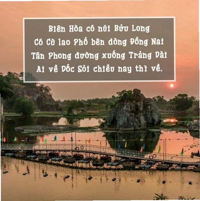 Dòng sông Đồng Nai hiền hòa chảy qua vùng đất trù phú