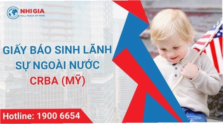 Giấy báo sinh Lãnh sự Ngoài nước CRBA