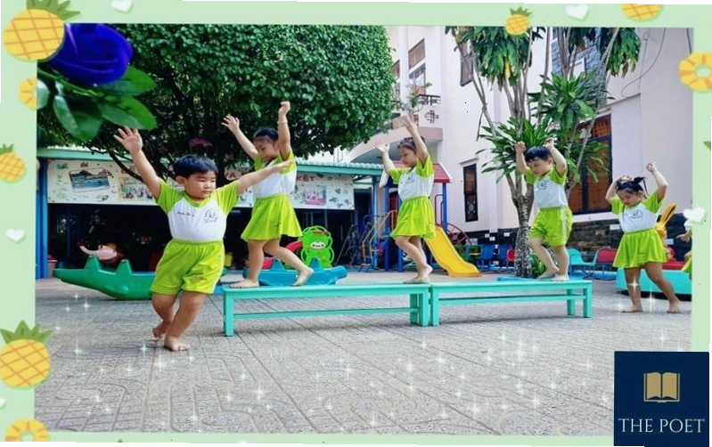 Hình ảnh minh họa bài đồng dao đi cầu đi quán