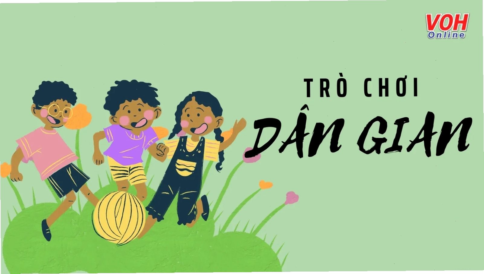 Hình ảnh minh họa các trò chơi dân gian truyền thống