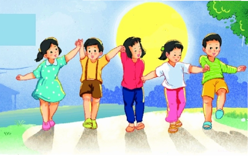 Hình ảnh minh họa cho bài đồng dao Dung Dăng Dung Dẻ