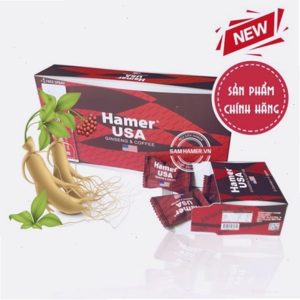 Kẹo Sâm Hamer Mỹ 2023 chính hãng
