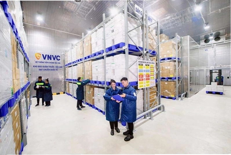 Kho lạnh VNVC bảo quản vắc xin